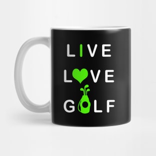 Live Love Golf Mug